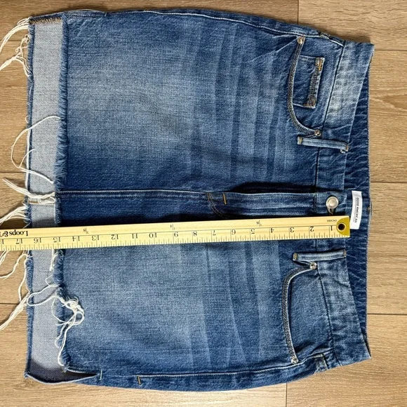 Good American Blue Denim Mini Skirt - Picture 10 of 11